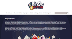 Desktop Screenshot of bingolotteri.com